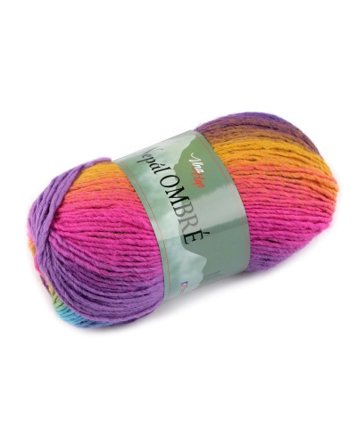 Kötő fonal Nepál ombré 100 g - 1 db. | Mimib