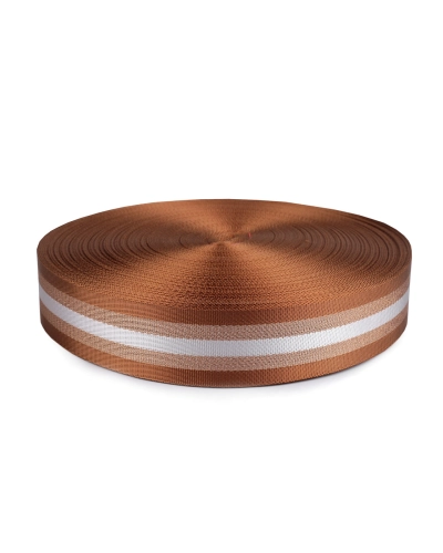 Sima kétoldalas hevederszalag lurexel szélessége 50 mm - 1 m | Mimib