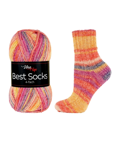 Önmintázó kötőfonal Best Socks / zoknyis 100 g - 1 db. | Mimib