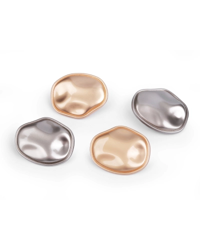 Fém gomb nyomott megjelenés, mérete 29 mm-es - 20 db. | Mimib