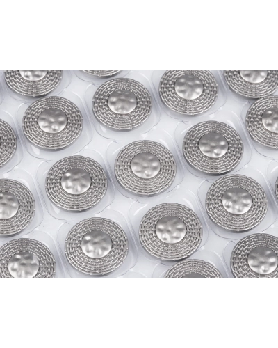 Dizájnos fém gomb 19,2 és 24 mm - 5 db. | Mimib
