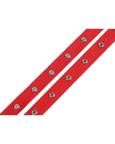 20 mm széles pamut gombos rögzítés - 1 m | Mimib