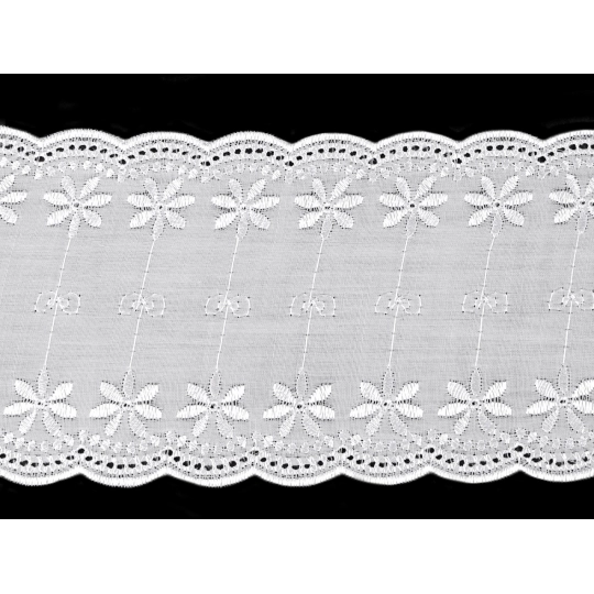 Madeira csipke szalag betét széles 11 cm - 1 m | Mimib