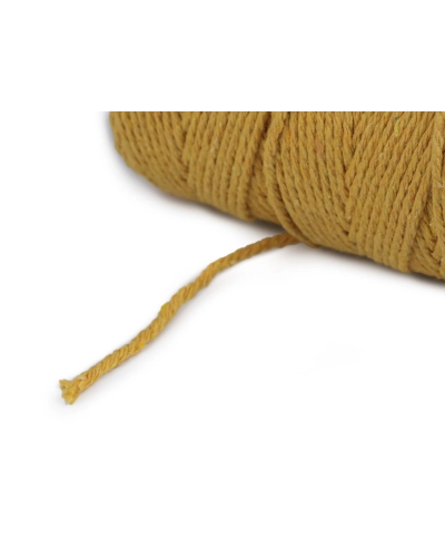 Bavlnená priadza macrame / háčkovacia, rozčesávacia - 1 ks | Mimib
