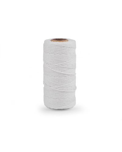 Bavlnená priadza macrame / háčkovacia, rozčesávacia - 1 ks | Mimib