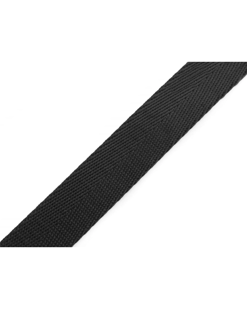 Hladký popruh s leskom šírka 20 mm - 1 m | Mimib