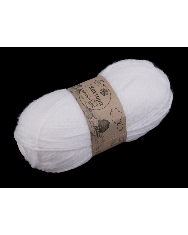 Pletacia priadza Melange Wool 100 g - 1 ks | Mimib