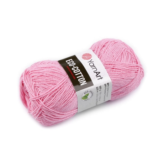 Pletacia priadza Eco-Cotton 100 g - 1 ks | Mimib