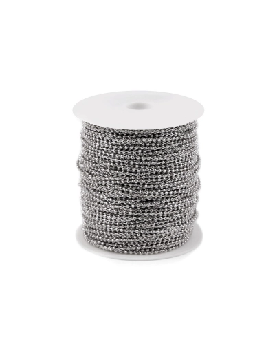 Golyós lánc Ø2 mm méterre - 1 m | Mimib