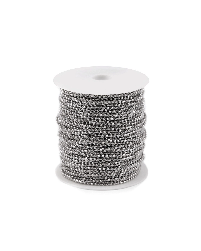 Golyós lánc Ø2 mm méterre - 1 m | Mimib
