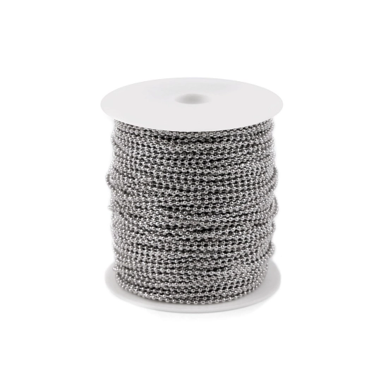 Golyós lánc Ø2 mm méterre - 1 m | Mimib