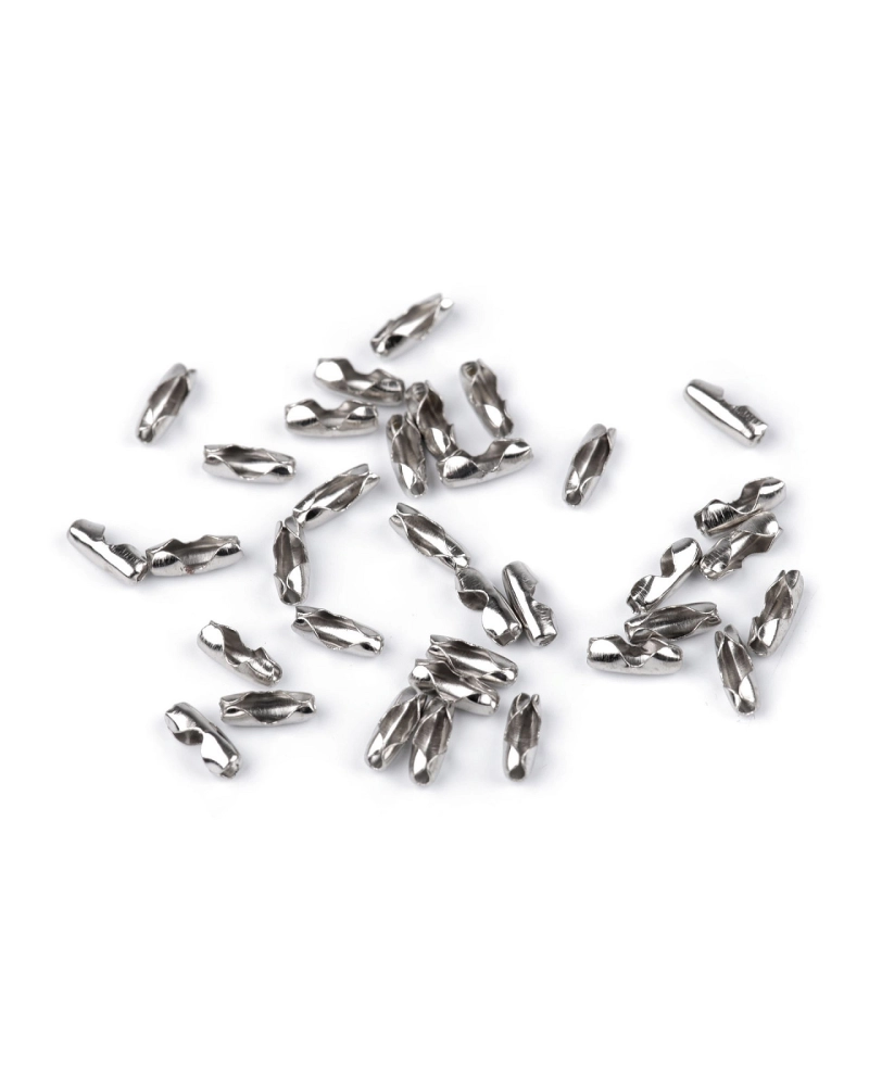 Golyós lánc csatlakozók 3x8 mm - 100 db. | Mimib
