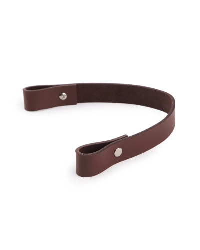 Kožené ucho na tašku / kabelku šírka 2 cm dĺžka 30 cm - 1 ks