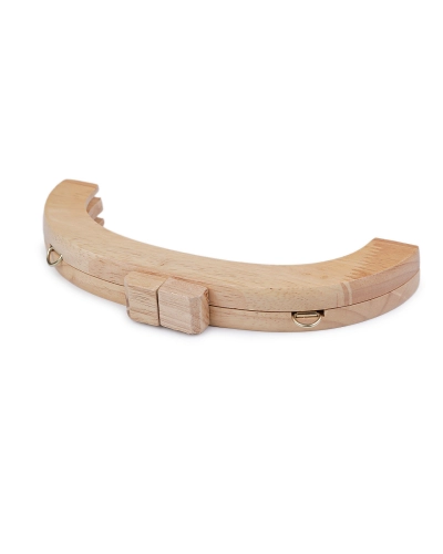 Rámček drevený na výrobu kabelky vkladací magnetický - 1 ks