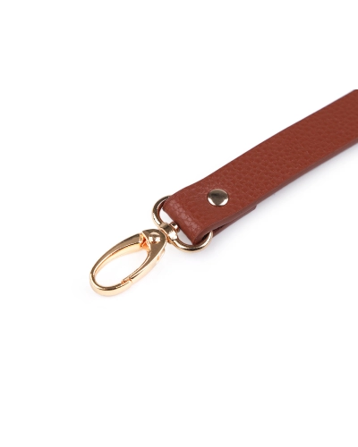 Bőr táska fül karabinerrel hossz 41-43 cm - 1 db. | Mimib