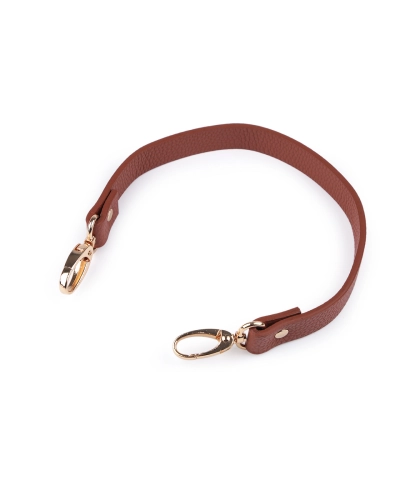 Bőr táska fül karabinerrel hossz 41-43 cm - 1 db. | Mimib