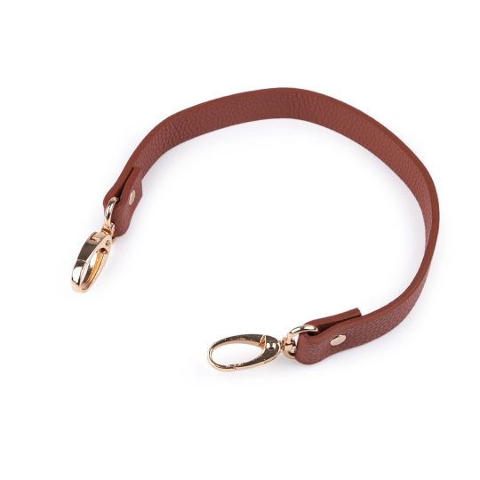 Bőr táska fül karabinerrel hossz 41-43 cm - 1 db. | Mimib