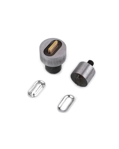 Ringliző beütő aparát / ovális ringlikhez 4x16 mm 5x18 mm szegecselő - 1 szett | Mimib