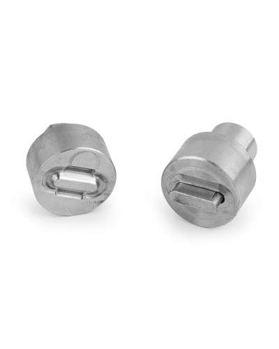 Ringliző beütő aparát / ovális ringlikhez 4x16 mm 5x18 mm szegecselő - 1 szett | Mimib