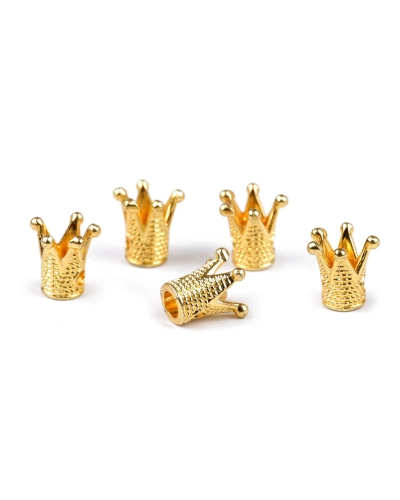 Fém korona varráshoz 10x10 mm - 5 db. | Mimib