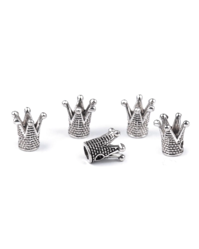 Fém korona varráshoz 10x10 mm - 5 db. | Mimib