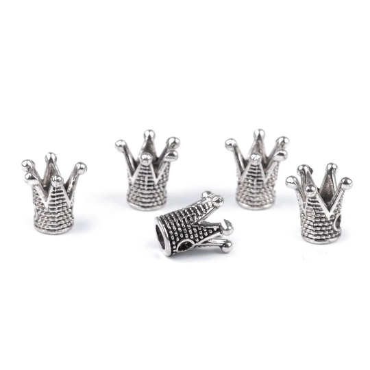 Fém korona varráshoz 10x10 mm - 5 db. | Mimib