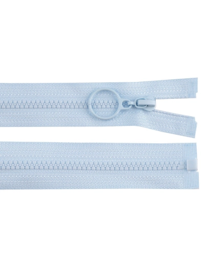 Cápa fogú cipzár vékony bontható No 3 karikával hossz 40 cm - 1 db. | Mimib