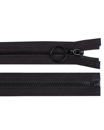 Kostený zips No 3 dĺžka 50 cm s krúžkom - 1 ks