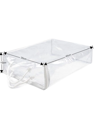 Úložný box / obal PVC so zipsom - 1 ks