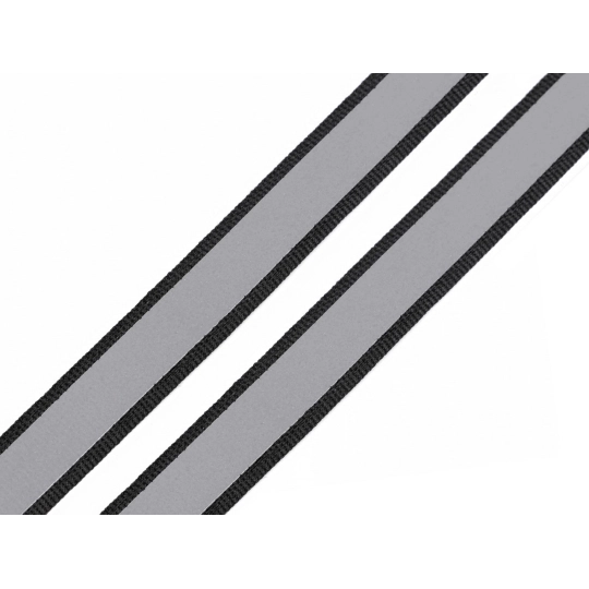 Fényvisszaverő sáv szélessége 15 mm szövetre - 5 m | Mimib