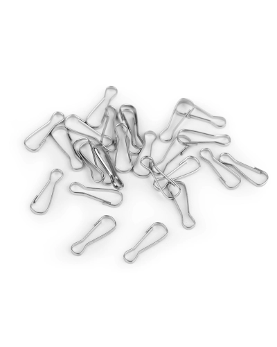 Mini karabíner kapocs 6x17 mm lánckapocs - 25 db. | Mimib