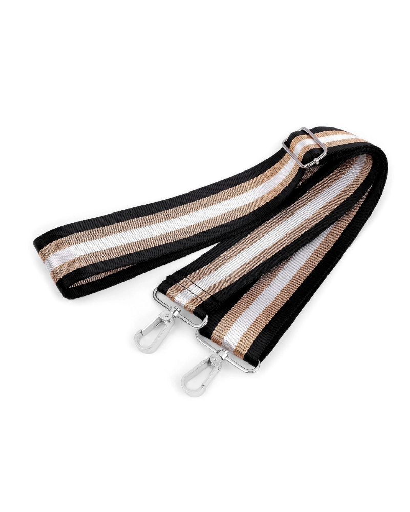 Állítható textil táskafül / heveder karabinnel szélessége 5 cm - 1 db. | Mimib
