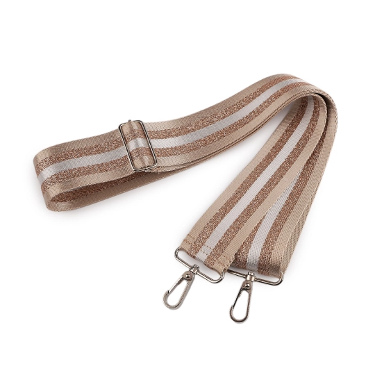 Állítható textil táskafül / heveder karabinnel szélessége 5 cm - 1 db. | Mimib