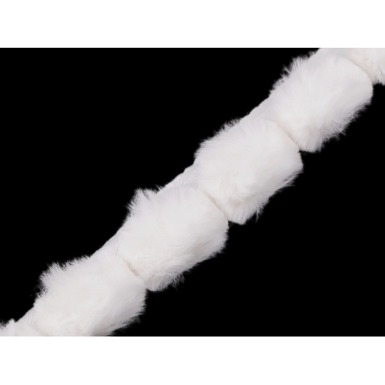 Dísz szegőszalag / műszörme lampasz szalag 3 cm - 1 m | Mimib