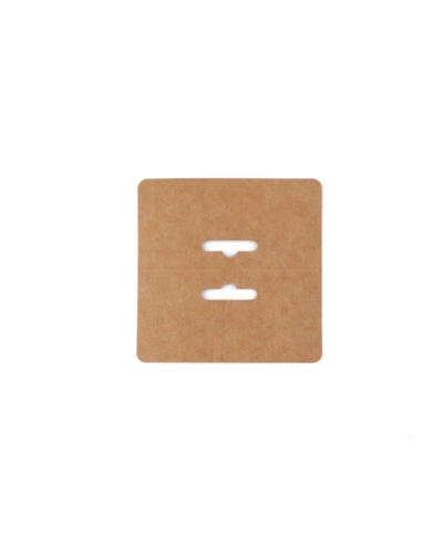 Papír kártya akasztható 10x10 cm - 100 db. | Mimib
