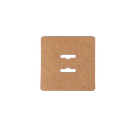 Papír kártya akasztható 10x10 cm - 100 db. | Mimib