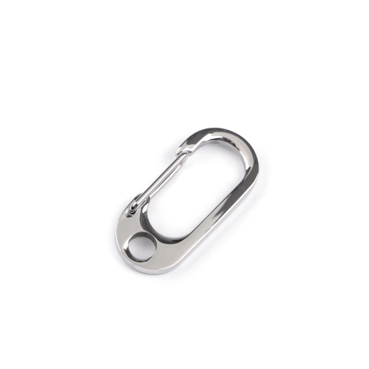 Rozsdamentes karabíner lyuk 6 mm - 1 db. | Mimib