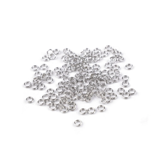 Összekötő karika Ø4 mm dupla - 20 g | Mimib