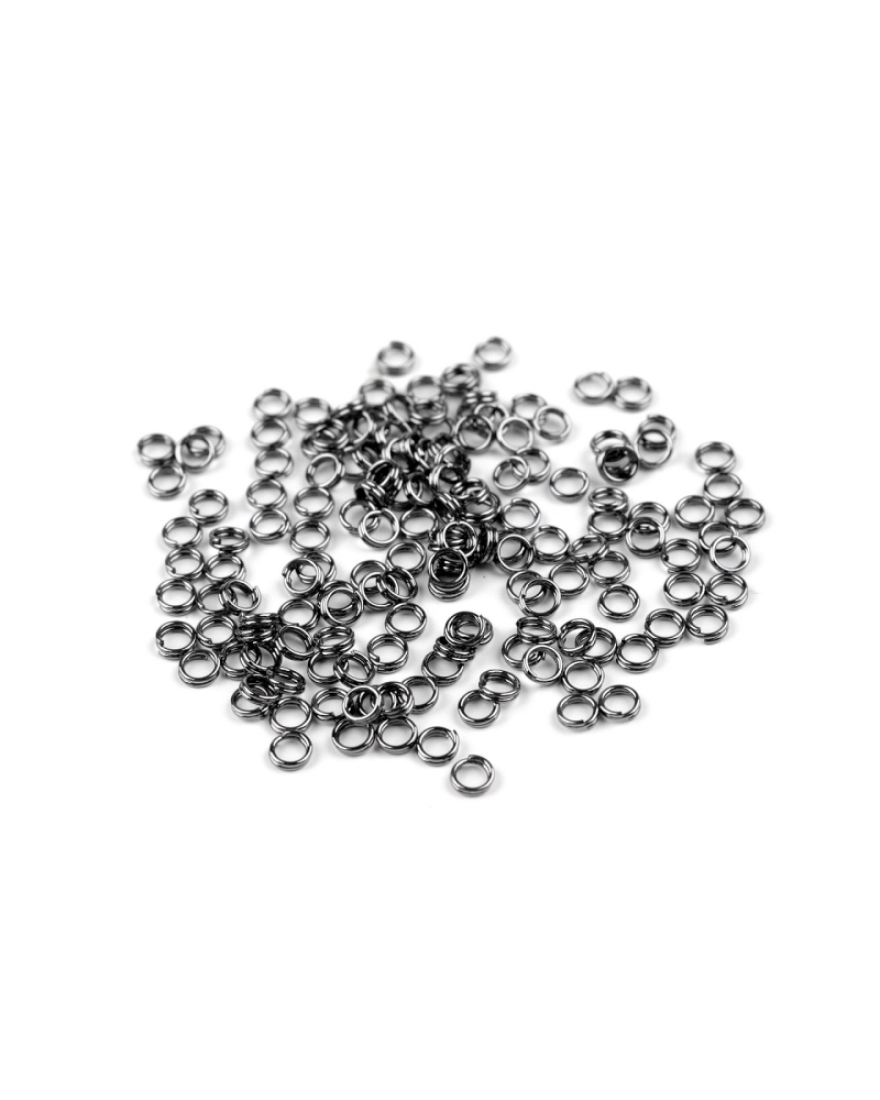 Összekötő karika Ø4 mm dupla - 20 g | Mimib