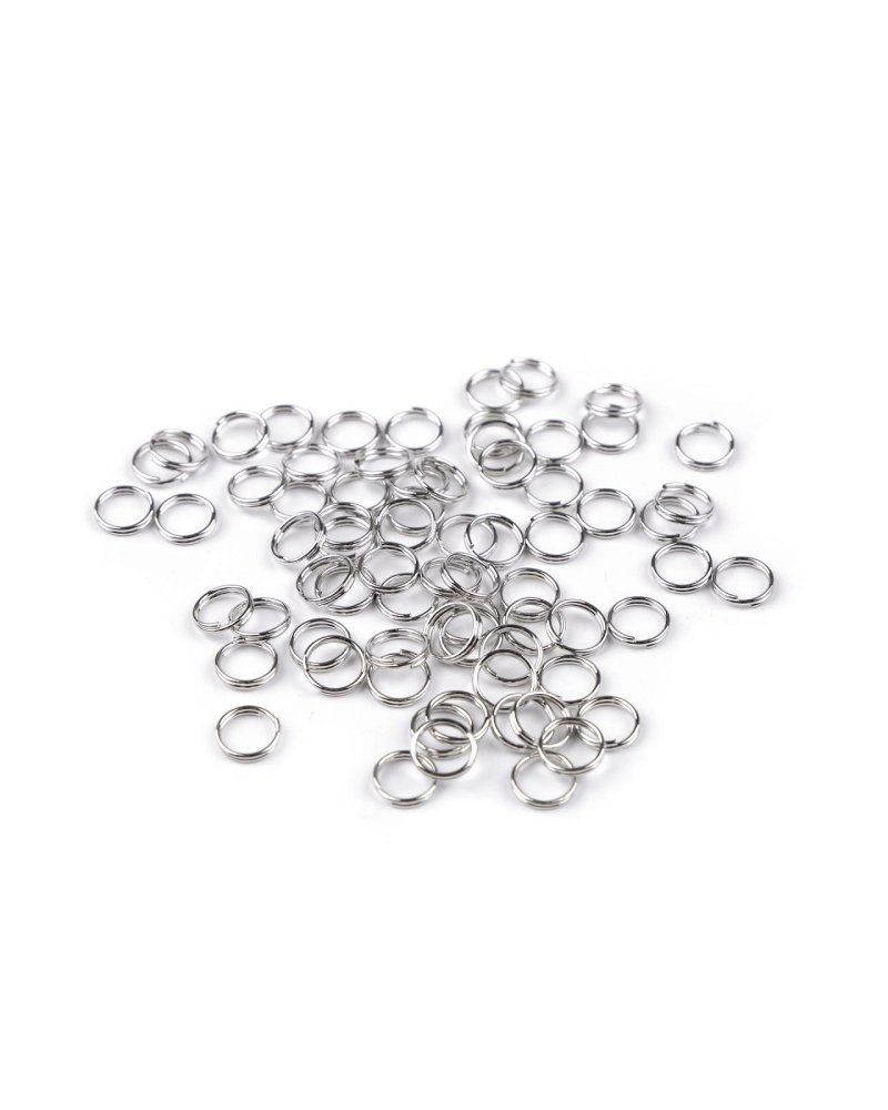 Összekötő karika Ø8 mm dupla - 20 g | Mimib