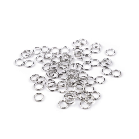 Összekötő karika Ø8 mm dupla - 20 g | Mimib
