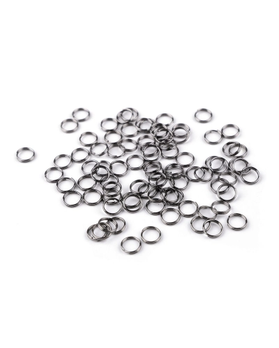 Összekötő karika Ø8 mm dupla - 20 g | Mimib