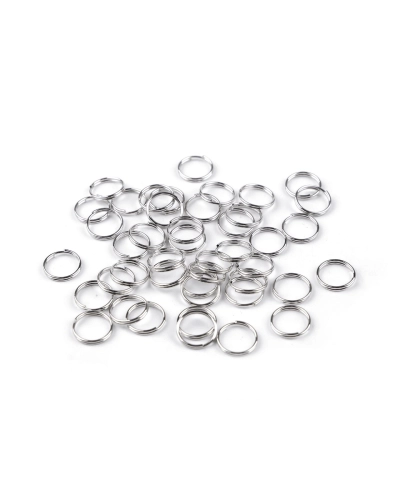 Összekötő karika Ø10 mm dupla - 20 g | Mimib