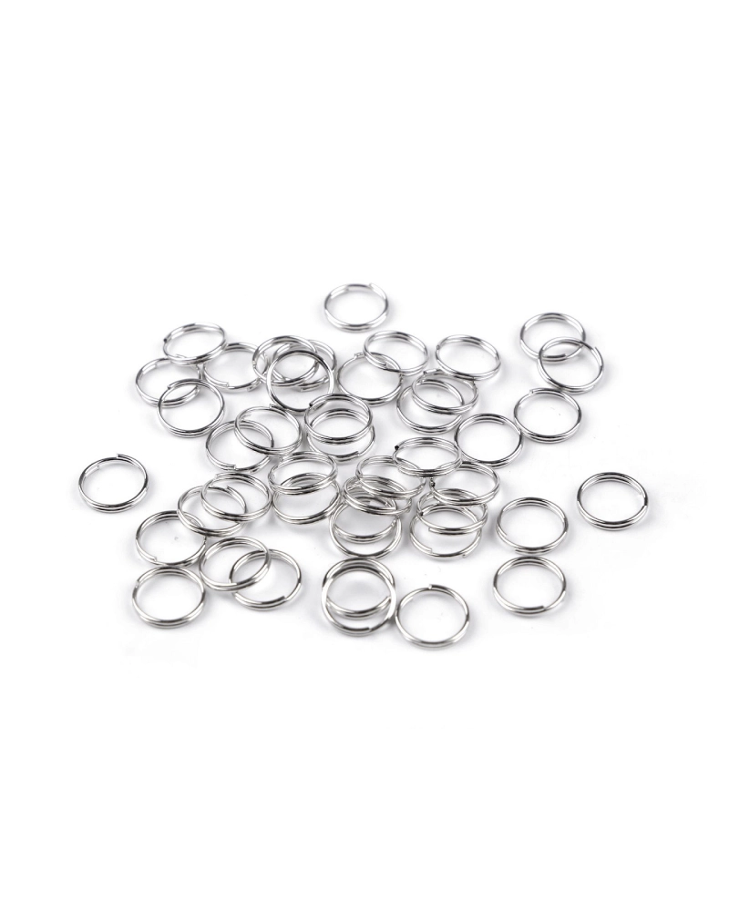 Összekötő karika Ø10 mm dupla - 20 g | Mimib