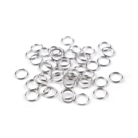 Összekötő karika Ø10 mm dupla - 20 g | Mimib