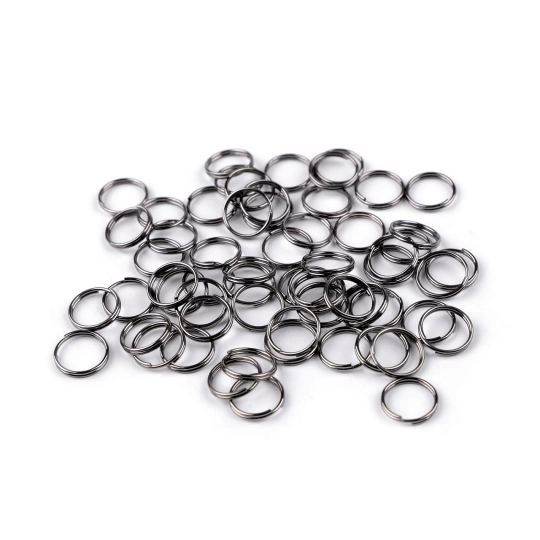 Összekötő karika Ø10 mm dupla - 20 g | Mimib