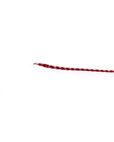 Lurex cső Ø1 mm kerek karácsony - 1 db. | Mimib