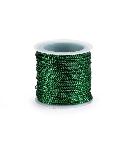 Lurex cső Ø1 mm kerek karácsony - 1 db. | Mimib