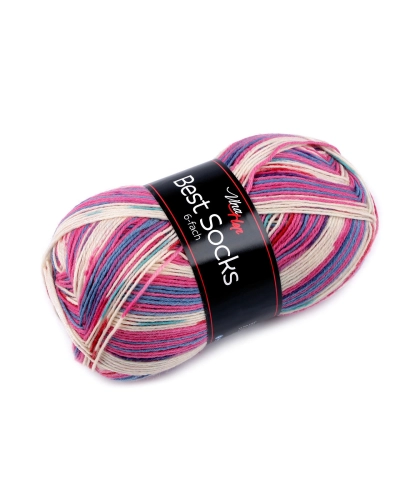 Pletacia priadza Best socks / ponožkovka 150 g - 1 ks | Mimib