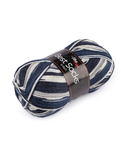 Pletacia priadza Best socks / ponožkovka 150 g - 1 ks | Mimib